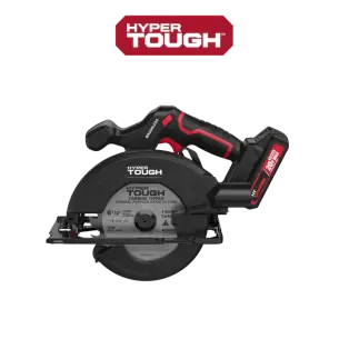 Hyper Tough 20V 6.5in. Brushless Circular saw, with 2.0Ah Battery Pack and Standard Charger, 41007.2